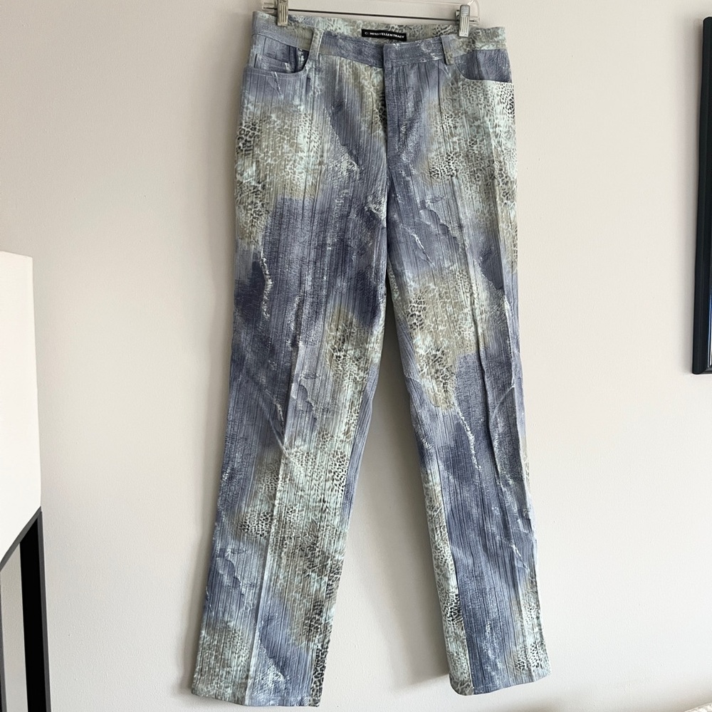 Ellen Tracy Print Jeans